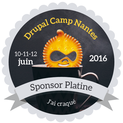 Badge platine