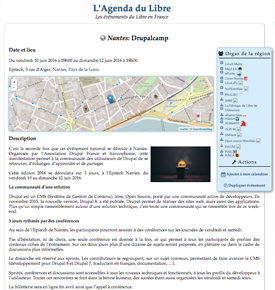 Capture Article Agenda libre
