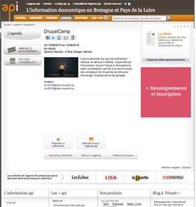 Revue de presse agenda